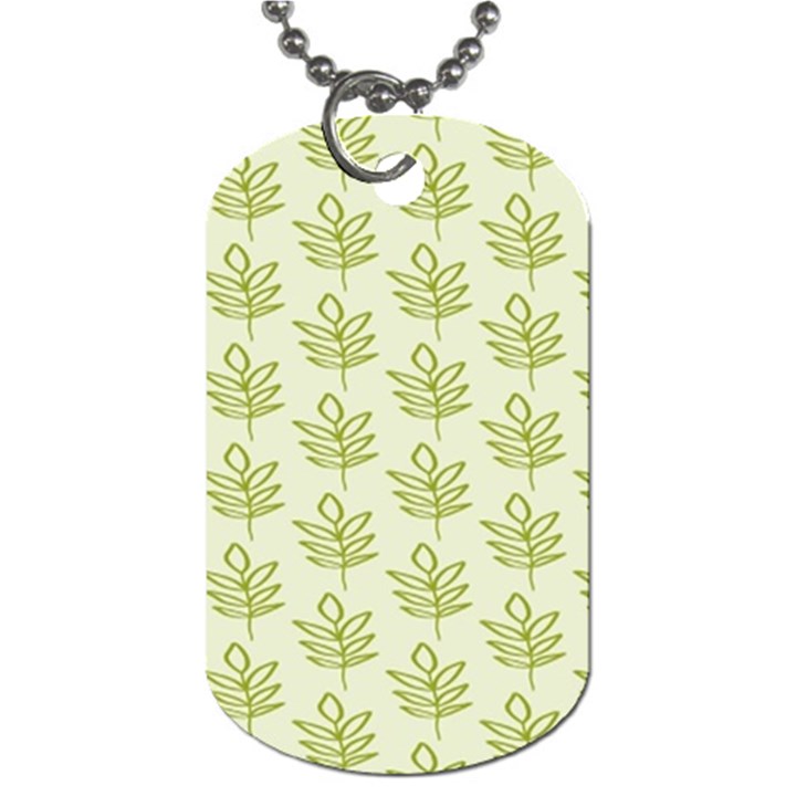 Autumn Leaves Dog Tag (Two Sides)