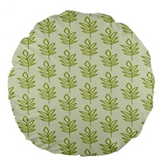 Autumn Leaves Large 18  Premium Flano Round Cushions by ConteMonfrey