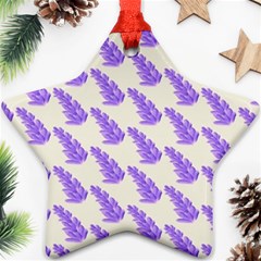 Cute Lavanda Ornament (star) by ConteMonfrey