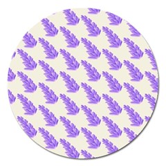 Cute Lavanda Magnet 5  (round) by ConteMonfrey