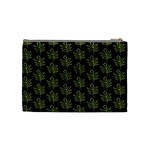 Autumn Leaves Black Cosmetic Bag (Medium) Back