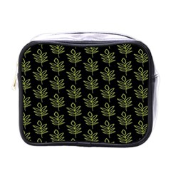 Autumn Leaves Black Mini Toiletries Bag (one Side) by ConteMonfrey