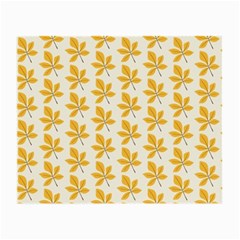 Orange Leaves   Small Glasses Cloth (2 Sides) by ConteMonfrey