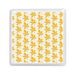 Orange Leaves   Memory Card Reader (square) by ConteMonfrey