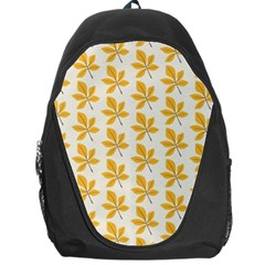 Orange Leaves   Backpack Bag by ConteMonfrey