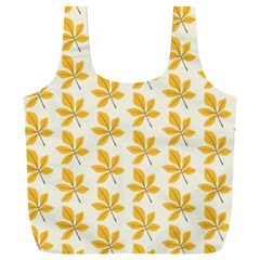 Orange Leaves   Full Print Recycle Bag (xxxl) by ConteMonfrey