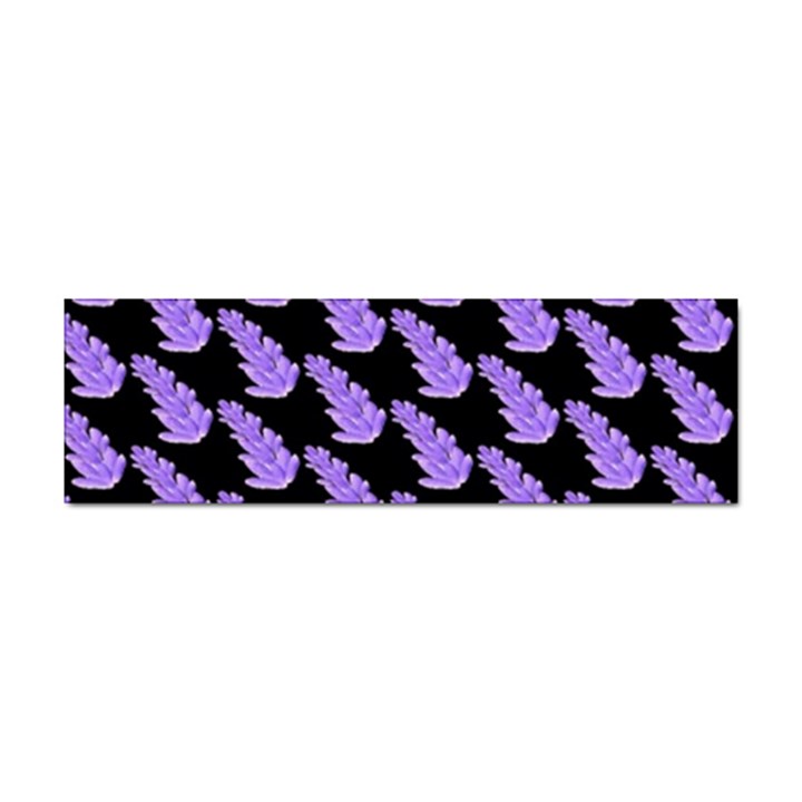 Cute Lavanda Black Sticker Bumper (100 pack)