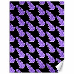 Cute Lavanda Black Canvas 18  X 24  by ConteMonfrey