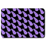 Cute Lavanda Black Large Doormat 30 x20  Door Mat