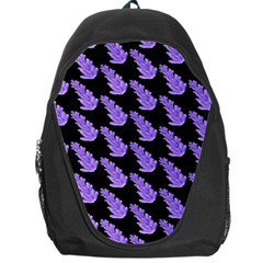 Cute Lavanda Black Backpack Bag by ConteMonfrey