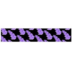 Cute Lavanda Black Large Flano Scarf  by ConteMonfrey