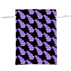 Cute Lavanda Black  Lightweight Drawstring Pouch (xl) by ConteMonfrey