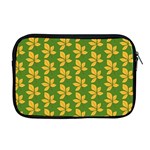 Orange Leaves Green Apple MacBook Pro 17  Zipper Case Front