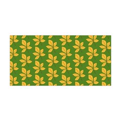 Orange Leaves Green Yoga Headband by ConteMonfrey