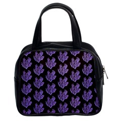 Black Seaweed Classic Handbag (two Sides) by ConteMonfrey