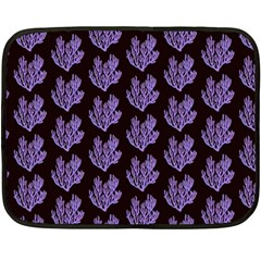 Black Seaweed Fleece Blanket (mini) by ConteMonfrey