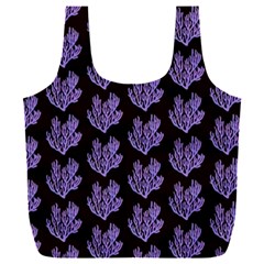 Black Seaweed Full Print Recycle Bag (xxxl) by ConteMonfrey