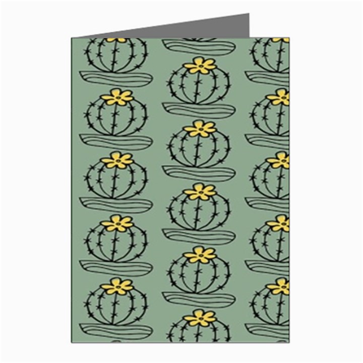 Cactus Green Greeting Cards (Pkg of 8)