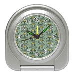 Cactus Green Travel Alarm Clock Front