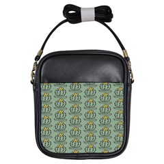 Cactus Green Girls Sling Bag by ConteMonfrey