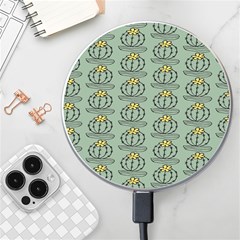 Cactus Green Wireless Charger by ConteMonfrey