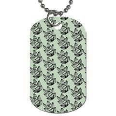 Cactus Lines Dog Tag (one Side) by ConteMonfrey