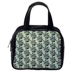 Cactus Lines Classic Handbag (one Side) by ConteMonfrey