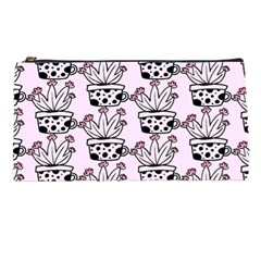 Lovely Cactus With Flower Pencil Case by ConteMonfrey