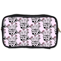 Lovely Cactus With Flower Toiletries Bag (two Sides) by ConteMonfrey