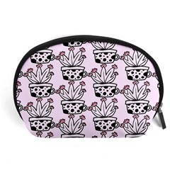 Lovely Cactus With Flower Accessory Pouch (large) by ConteMonfrey