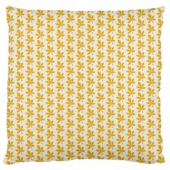 Orange Autumn Leaves Standard Flano Cushion Case (one Side) by ConteMonfrey