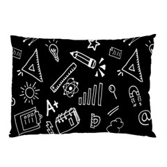 Knowledge Drawing Education Science Pillow Case by Wegoenart