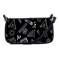 Knowledge Drawing Education Science Shoulder Clutch Bag by Wegoenart