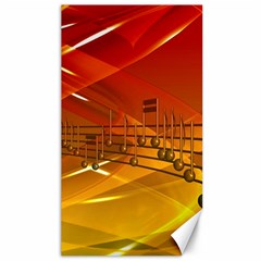 Music Notes Melody Note Sound Canvas 40  X 72 