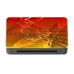 Music Notes Melody Note Sound Memory Card Reader With Cf by Wegoenart