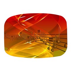 Music Notes Melody Note Sound Mini Square Pill Box by Wegoenart