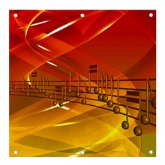 Music Notes Melody Note Sound Banner And Sign 4  X 4 