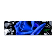 Blue Rose Bloom Blossom Sticker Bumper (10 Pack)