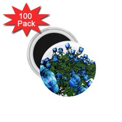 Flower Roses Rose Nature Bouquet 1 75  Magnets (100 Pack)  by Wegoenart