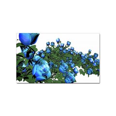 Flower Roses Rose Nature Bouquet Sticker (rectangular)