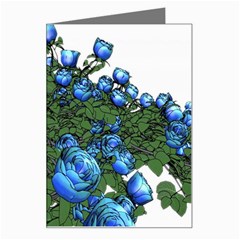 Flower Roses Rose Nature Bouquet Greeting Card by Wegoenart