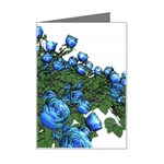 Flower Roses Rose Nature Bouquet Mini Greeting Card Left