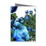 Flower Roses Rose Nature Bouquet Mini Greeting Card Right