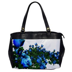 Flower Roses Rose Nature Bouquet Oversize Office Handbag by Wegoenart