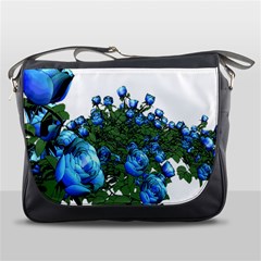 Flower Roses Rose Nature Bouquet Messenger Bag by Wegoenart