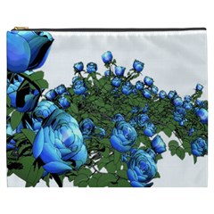 Flower Roses Rose Nature Bouquet Cosmetic Bag (xxxl) by Wegoenart