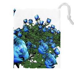 Flower Roses Rose Nature Bouquet Drawstring Pouch (4xl) by Wegoenart