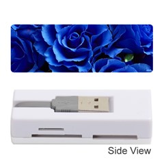 Blue Rose Flower Plant Romance Memory Card Reader (stick) by Wegoenart