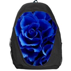 Blue Rose Flower Plant Romance Backpack Bag by Wegoenart