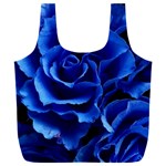 Blue Rose Flower Plant Romance Full Print Recycle Bag (XXXL) Front